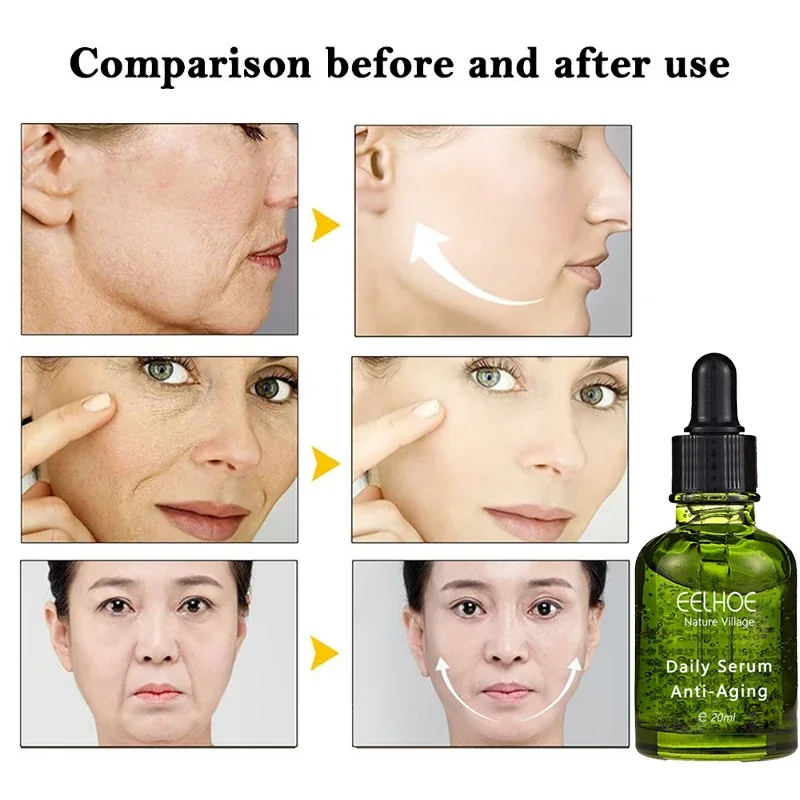 Instant Rimpelverwijderaar Gezicht Serum Lifting Verstevigende Vervagende Fijne Lijntjes Anti-Aging Essence Whitening Helderder De Huidverzorging