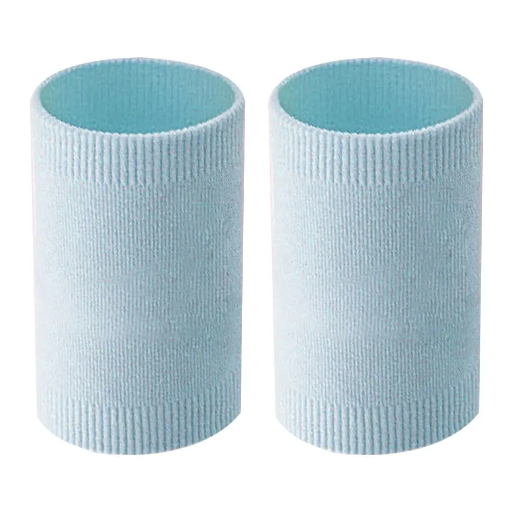 

2Pcs Sky Blue Sports Wristbands Basketball Braces Sweat-absorbing Running Cycling Supports Fitness Protectors Practical