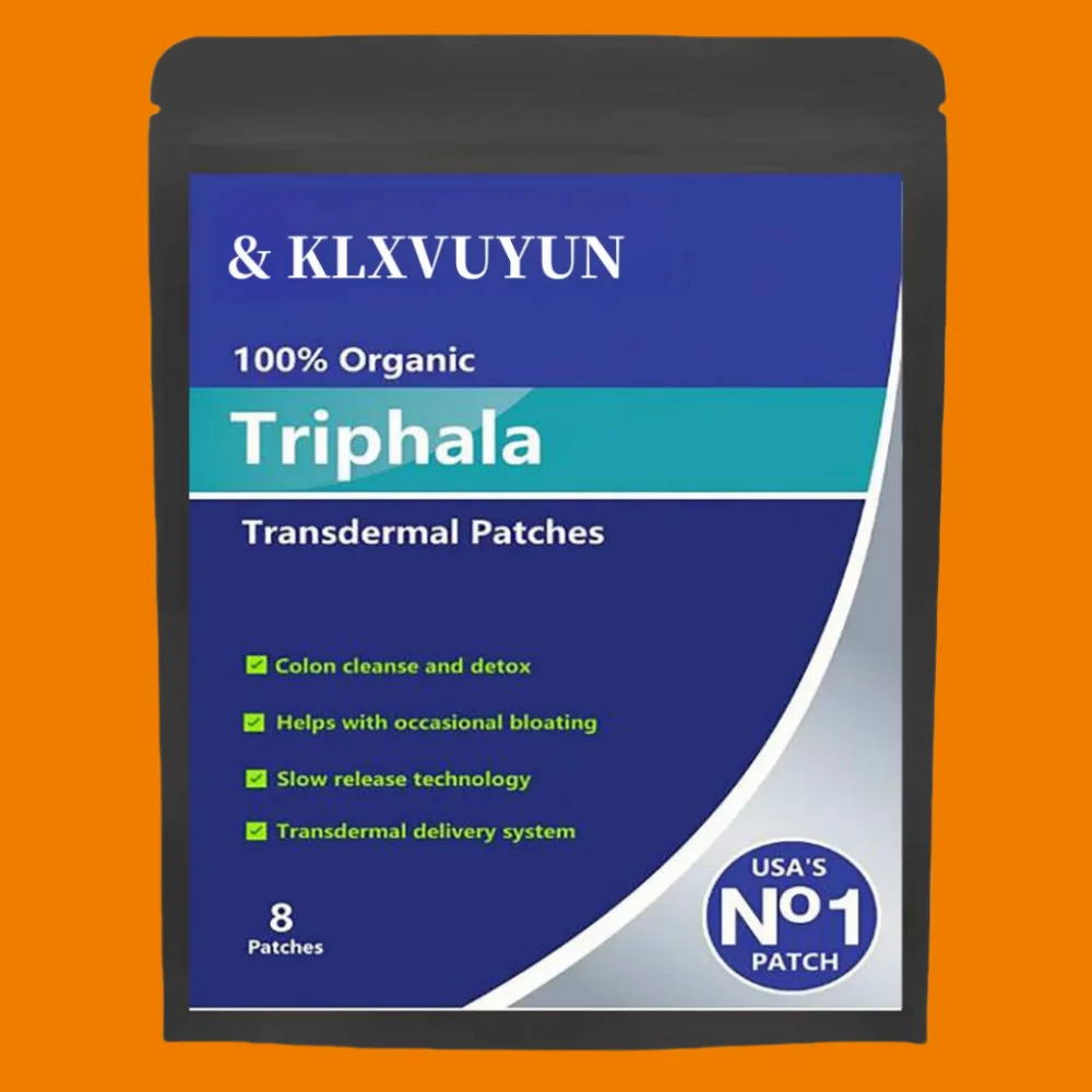 

100% Organic Triphala-5000mcg ( Strength) Colon Cleanse And Detox - Transdermal Patches. Patches Made In Usa. 8 Weeks Supply