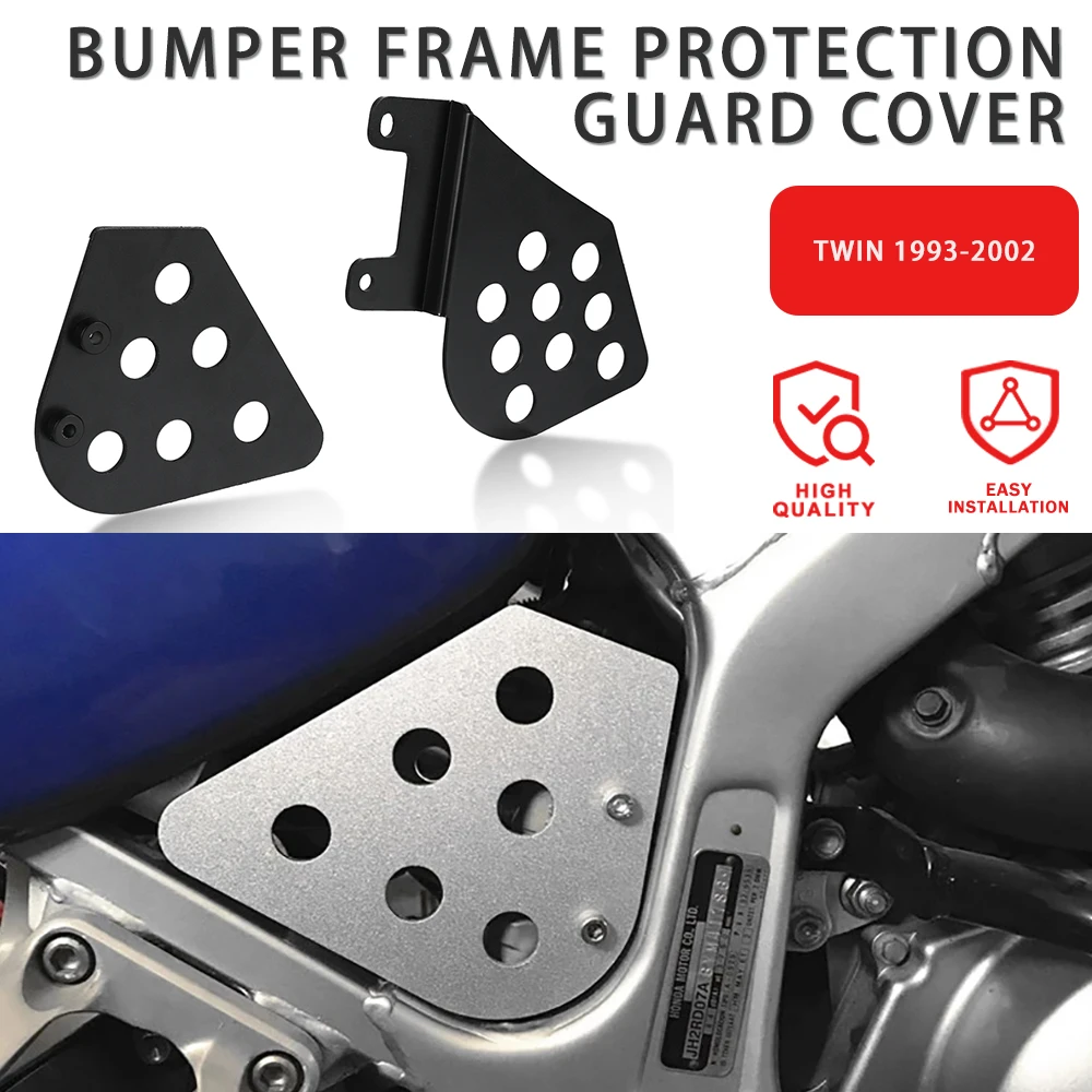 

XRV750 Africa Twin Bumper Frame Protection Cover CNC Motorcycle Frame Guard FOR HONDA XRV 750 1993 1994 1995 1996 197 1998-2002