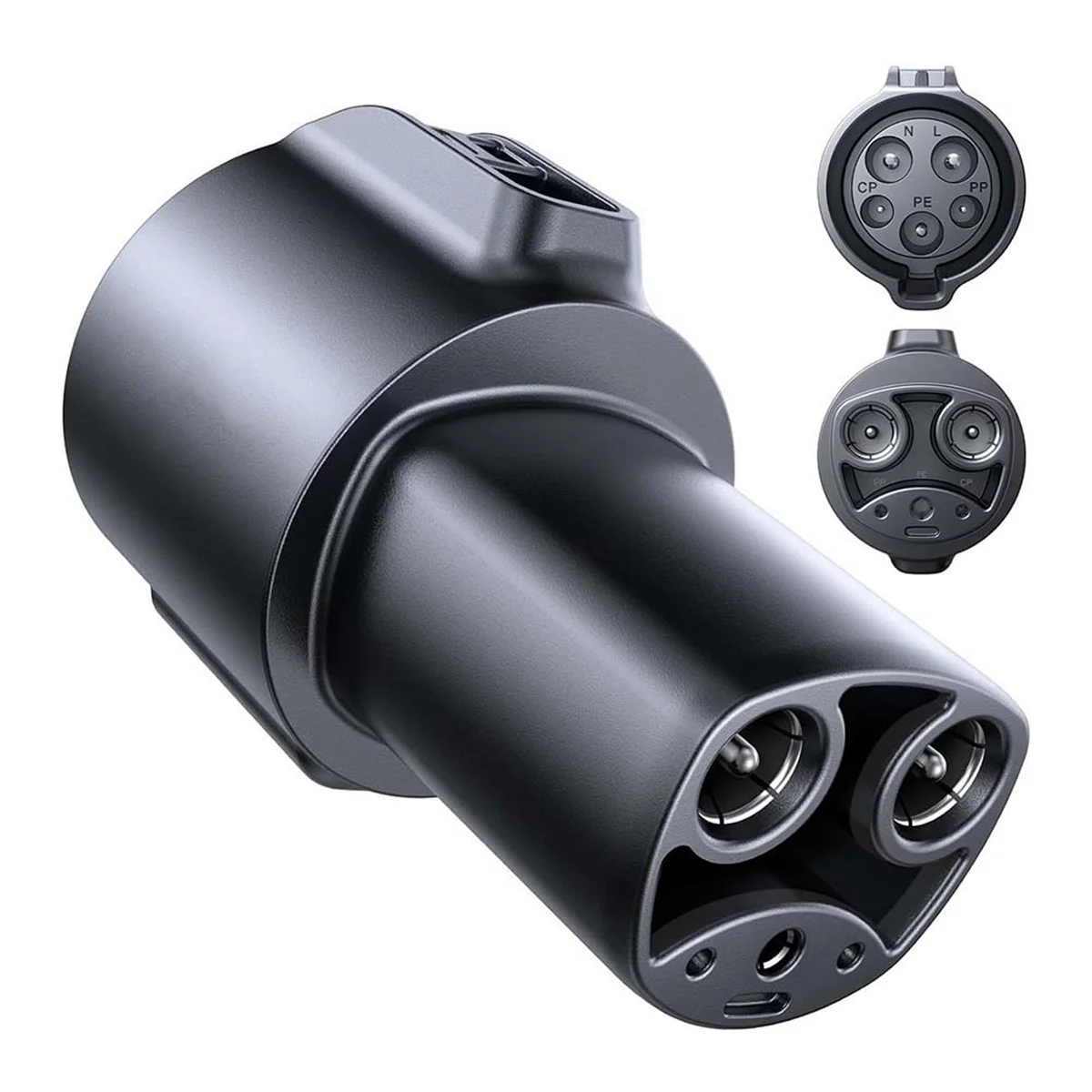 

J1772 for Tesla Charge Adapter for Tesla Charger Accessories [Max 80A 240V] Telsa NACS Adapter, Easy to Use -A74F