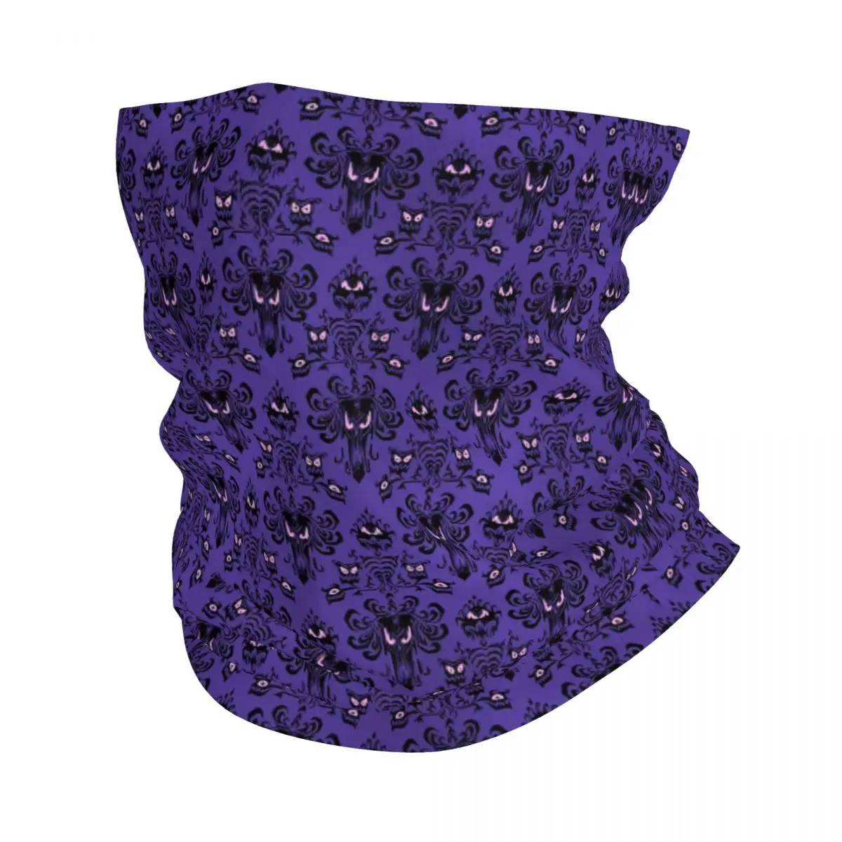 Haunted Mansion Bandana Neck Gaiter for Hiking Hunting Women Men Wrap Scarf Supernatural Headband Warmer