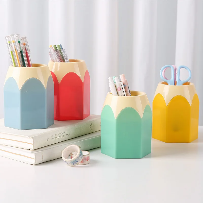 

5PC Desktop Storage Pen Holder Pencil Pot Pen Holder Stationery Storage