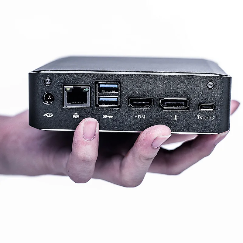 

Eighth generation i3-8145U mini i5 small host dual 4K support I7 dual channel call start fanless