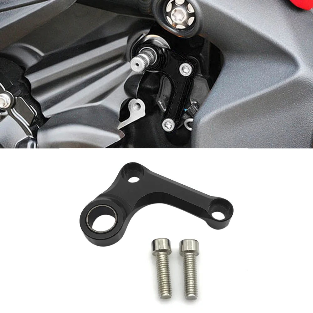 For TRIUMPH STREET TRIPLE 765 765R 765S 765RS DAYTONA 675 2017-2022 CNC Aluminium Shifting Gear Stabilizer Black