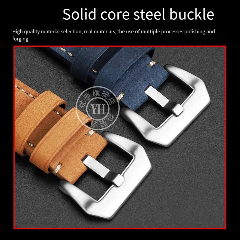 تعديل حزام ساعة اليد ل كاسيو G-SHOCK جديد الطين رجل GW-9500 GW9501 حزام ريترو حزام من الجلد استبدال الكاكي براون حزام (استيك) ساعة أدوات