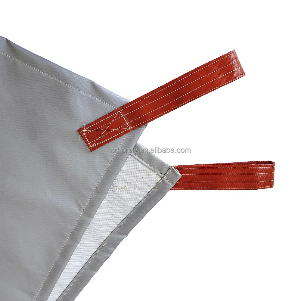 High Temperature Resistant 100% Fiberglass Fire Suppression Blanket Emergency Fire Blanket for Large Car Vehicles 19.8*26 Ft