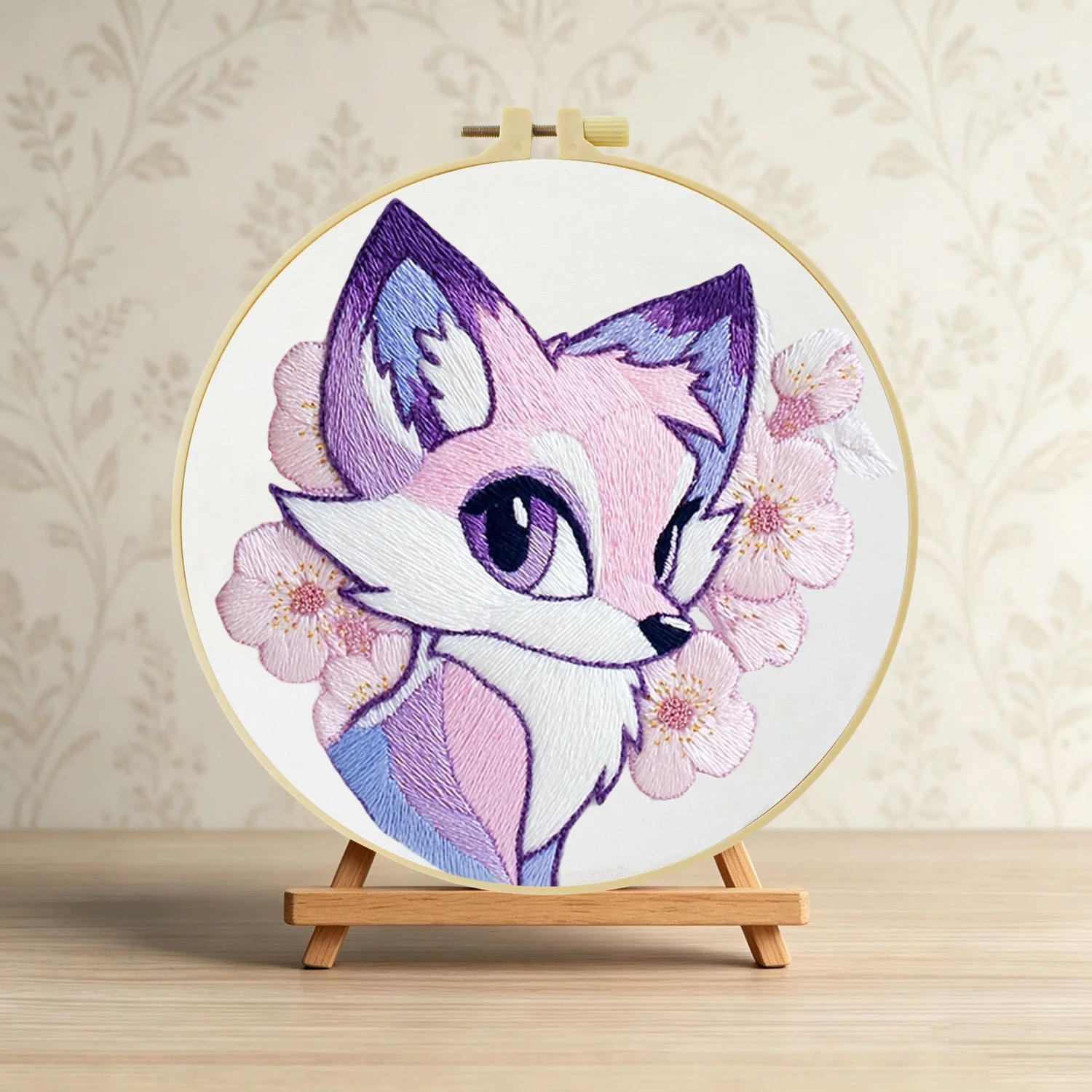 1PCS Diy Embroidery Material Kits For Beginner Embroide Starter Kit Cross Stitch Art For Gift Needlework Craft Supplies