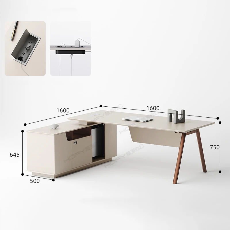 Furniture Computer Writing Desk Home Bedroom Ergonomic Work Standing Desk Monitor Study Escritorio Para Compuradora Modern Table
