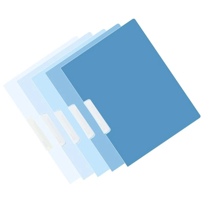 Крышка отчета о папках, 50 листов, пластиковая связующая бумага Защитник бумаги