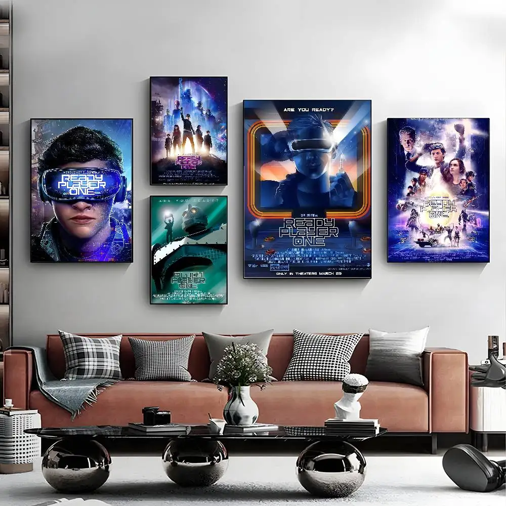 Ready Player One Poster HD art sticky wall waterproof home living room bedroom bar aesthetic decoration
