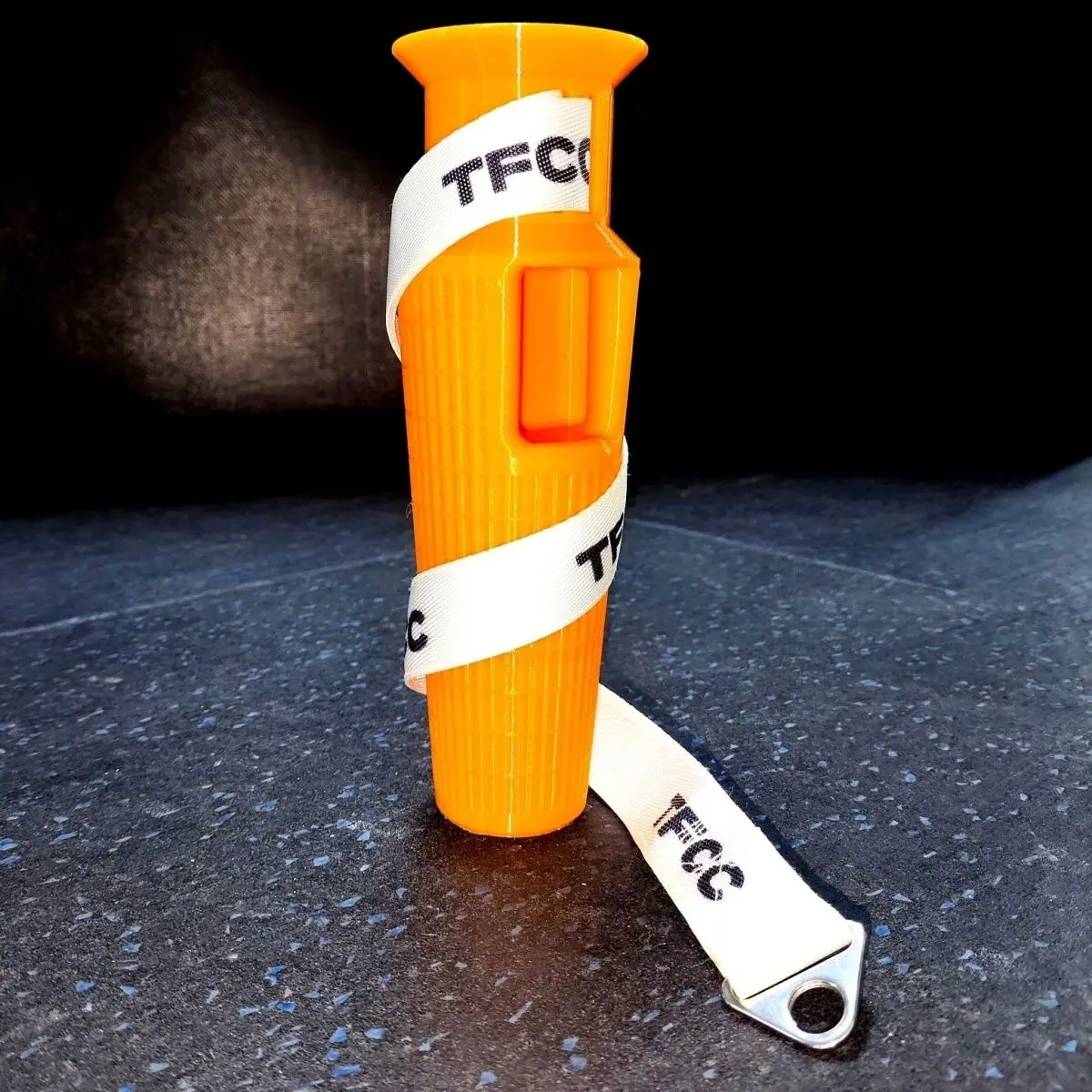 Agarradera Cónica Radial Unilateral para Entrenamiento de Fuerza de Muñeca y Dedos, con Diseño de Ladrillo Cuadrado Prensado Lateralmente