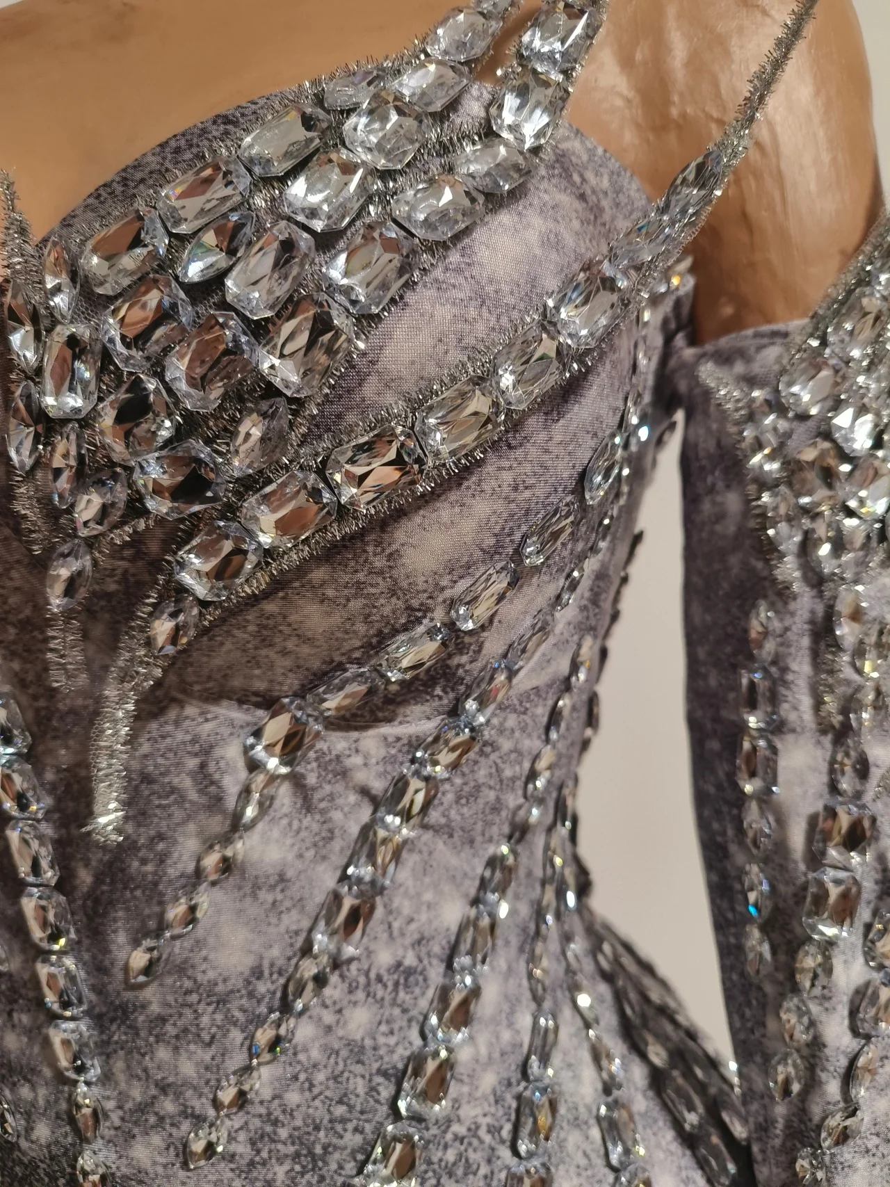 Luxurious, personalized, and glittering sequin-adorned high-waisted one-piece  suitable for singers, dancers and club-goers.