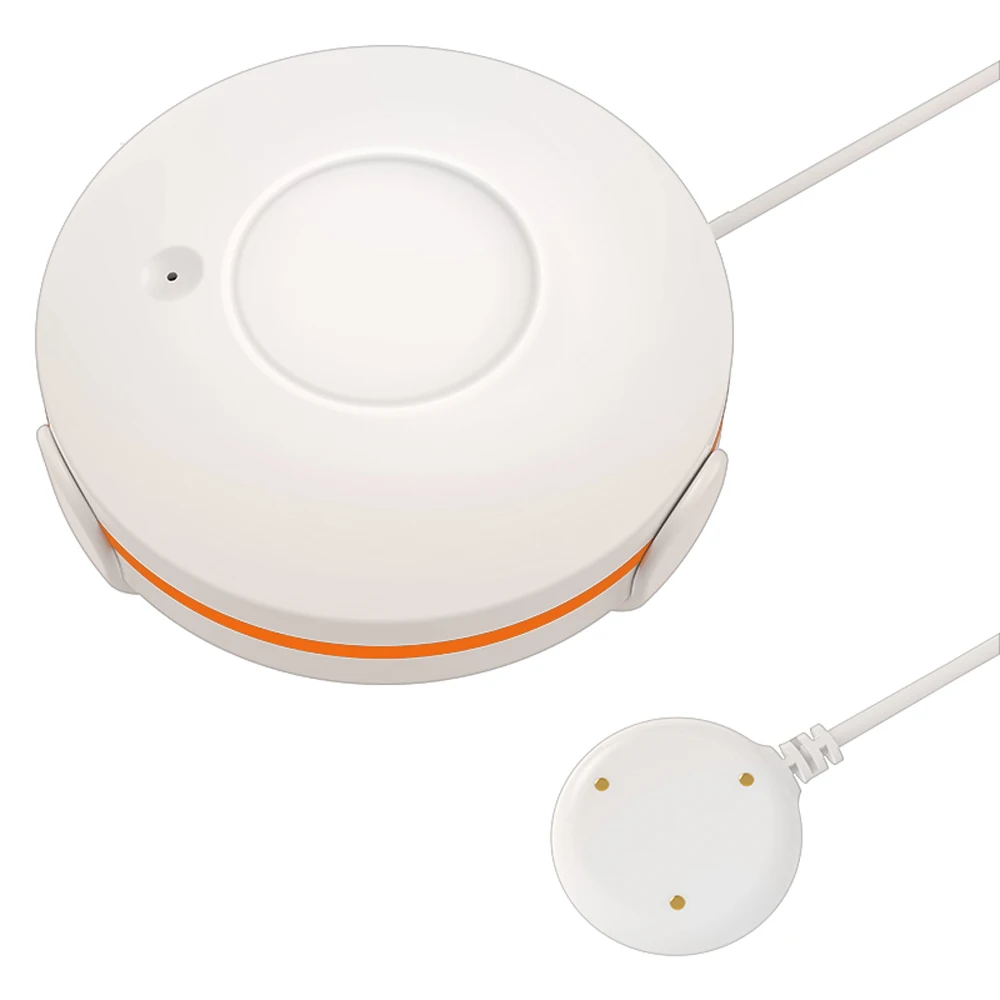 Bekerja dengan HomeKit Sensor air Zigbee 3.0, detektor kebocoran banjir nirkabel untuk sistem Alarm dan otomatisasi rumah pintar Apple HomeKit