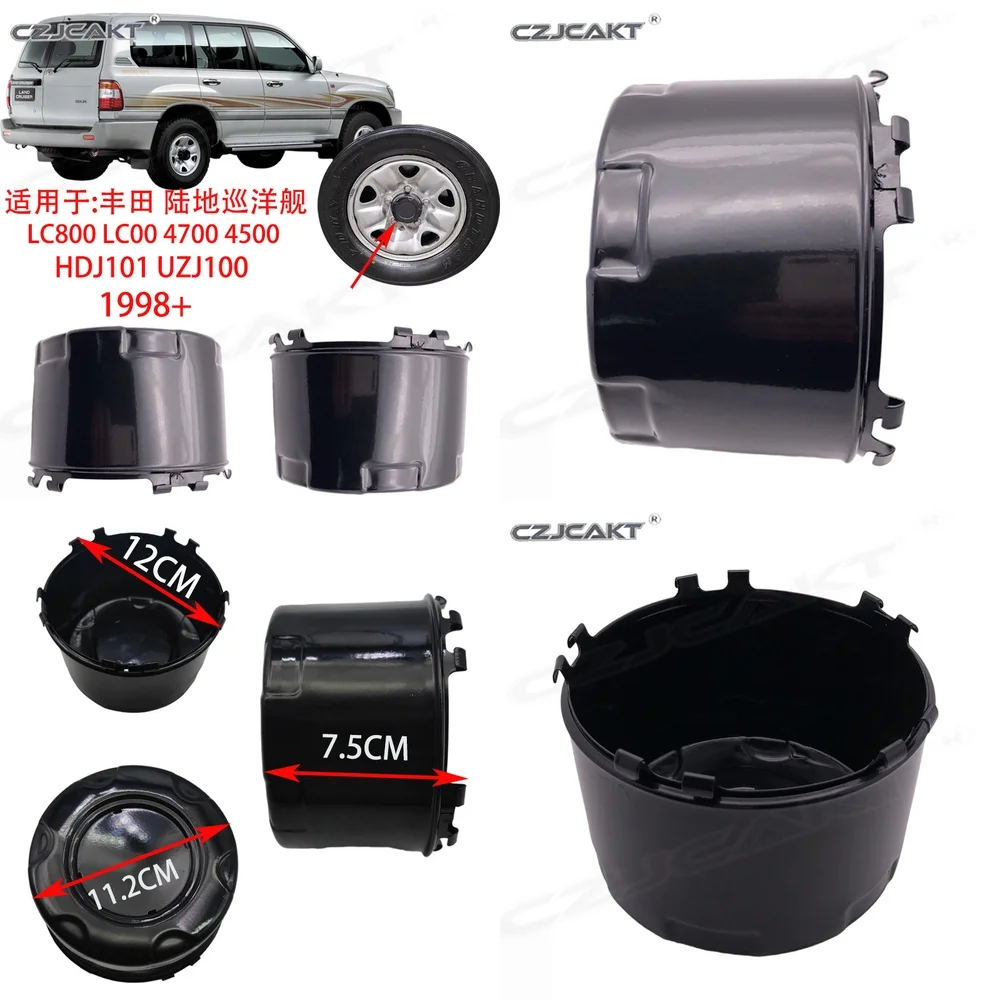 

Hub Cap Center Cover for Toyota LC80 LC00 4700 4500 HDJ101 UZJ100 Off Road Vehicle Wheel Accessory SUV Truck Car Styling Trim