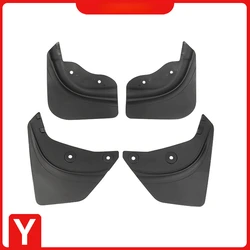For Tesla Model Y Car Wheel Mud Flaps Splash Guards MudFlaps Front Rear Fender New Upgrade TPE Mudguards Protector