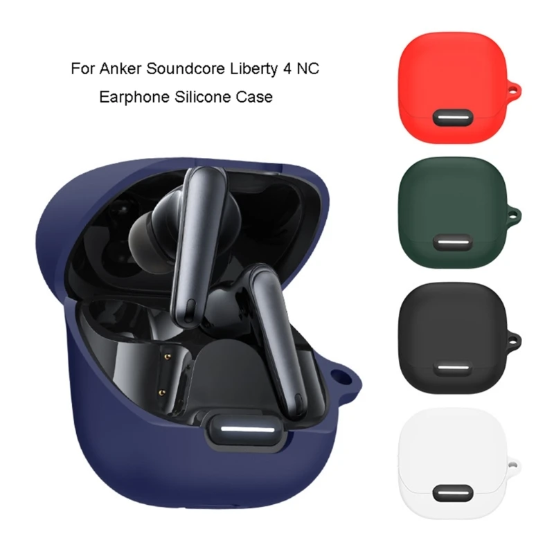 Q1W2 Protective Carrying Case Shockproof Fit for AnkerSoundcore 4 NC Headphone Dustproof Washable Charging Box Sleeve