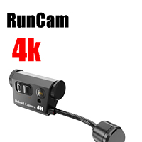 RunCam Helmet Camera 4K Face Mask Recorder Airsoft Recording Long Battery Life