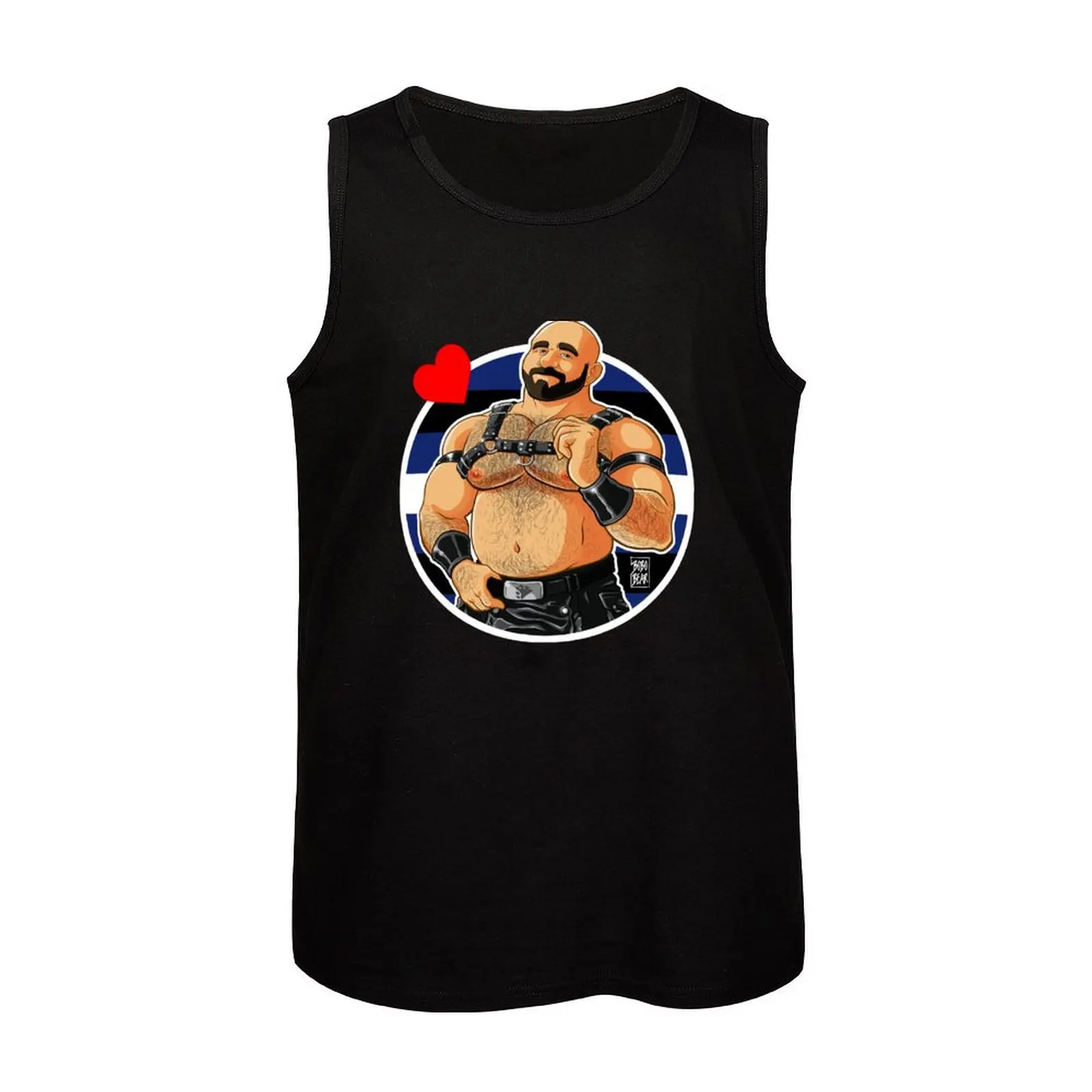 جيم يحب-أعلى خزان التفاصيل للرجال ، ملابس كمال الأجسام ، ملابس صالة الألعاب الرياضية ، تناسب العضلات #4