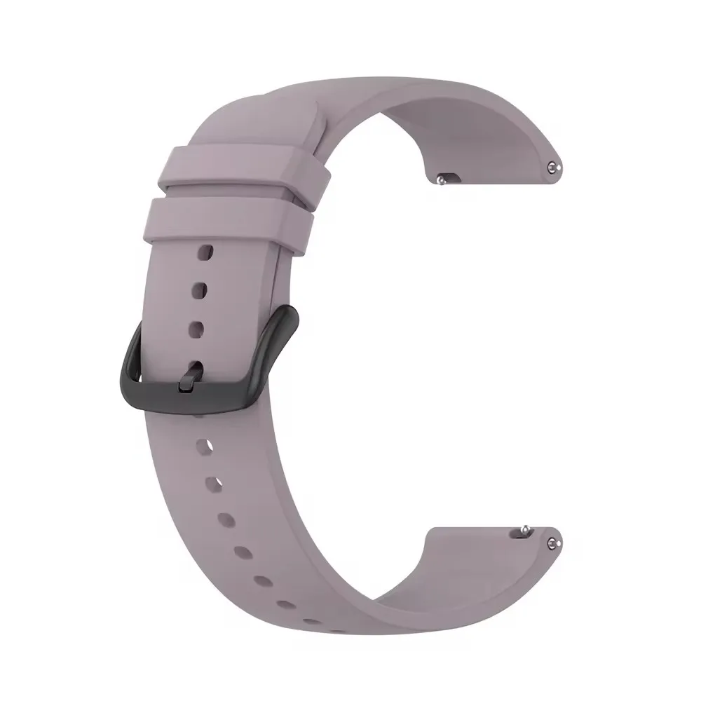 20 22mm Silicone Band StrapFor Amazfit Bip 3 Pro/S Lite/U Pro/GTR 42mm Correa For Amazfit GTS 4 Mini/2 2E 3 Wristband Bracelet