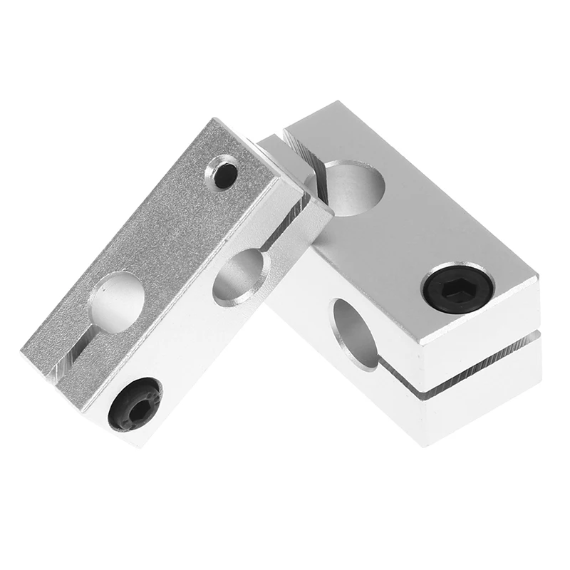 Pillar Fixing Clamp Vertical Fixed Diameter Fastening Aluminum Alloy Optical Axis Cross Block Steel Pipe Fixing Bracket Connect