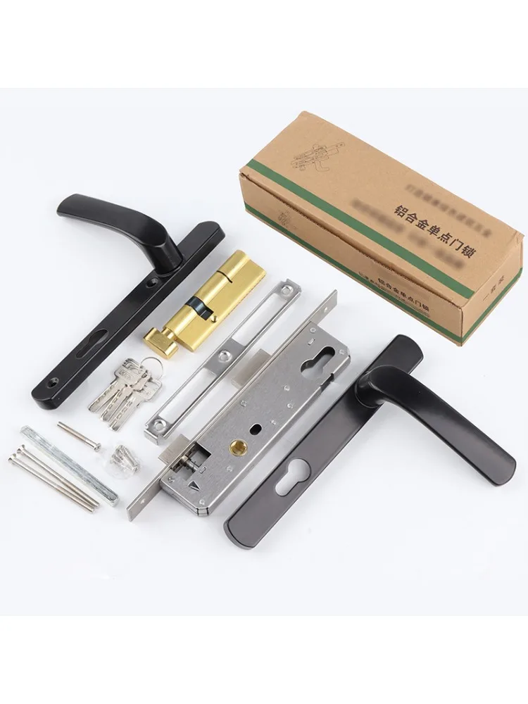 Broken Bridge Aluminum Alloy Door Lock, Swing Door, Plug-in Multi-point Handle Lock 8530/8535