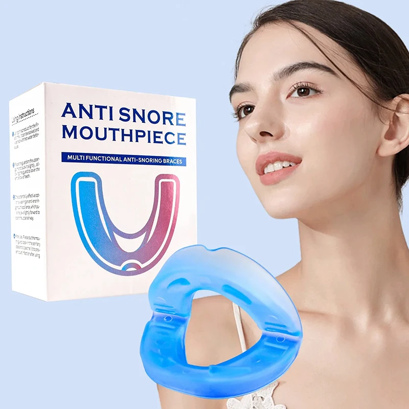 

Anti Snoring Kit Grinding Mouthpiece Anti Snore Mouth Guard Custom Molding With Storage Case