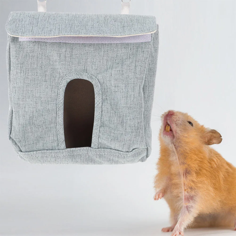 Guinea Pig Hay Feeder Hanging Slow Feeding Bag Durable Small Animal Food Storage Holder Manger Bunny Rabbit Chinchilla Hamster