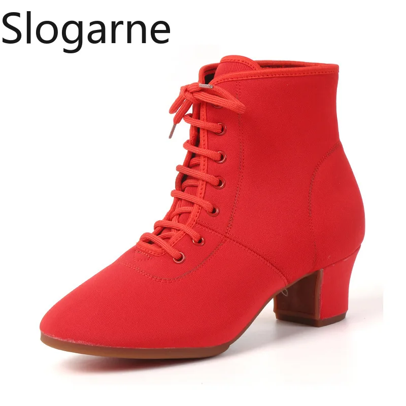 

Элегантные женские ботильоны, новые современные туфли для латиноамериканских танцев, женские туфли для джазовых танцев, туфли для бальных танцев на каблуках 5 см и 3,5 см, спортивные кроссовки