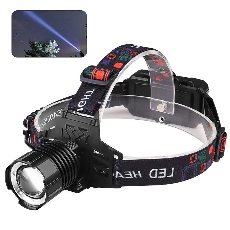 

30W Powerful LED Headlamp Aluminum Alloy+ABS Telescopic Zoom Headlight USB Rechargeable Head Lamp Waterproof Head Flashlight