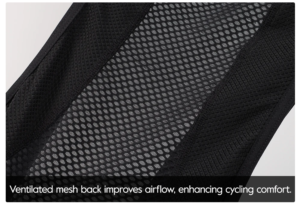 RION Herren Radsport-Trägerhose Mountainbike MTB Tights Polsterung Fahrrad-Trägerhosen Fahrradausrüstung Italienisches Dolomiti-Polster 8H Outdoor-Sport – Detail 14
