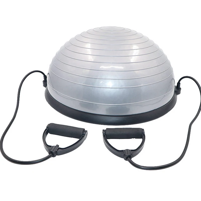 Frosting Wave Speed Ball Thickened Foot on Explosion-proof Semi-circle Balance Ball Yoga Studio Pilates Home Fitness Equipment