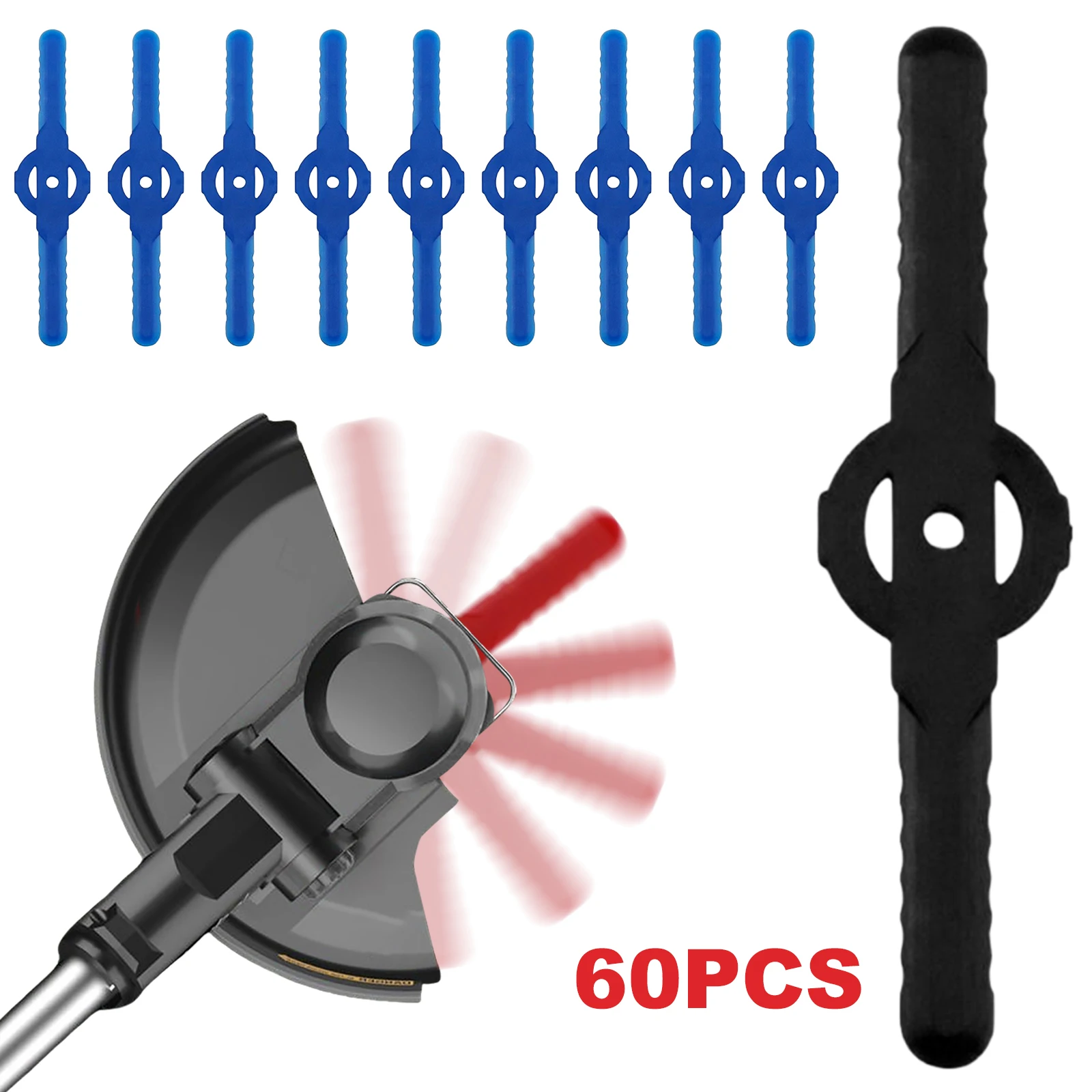 60Pcs Weed Eater Wa…