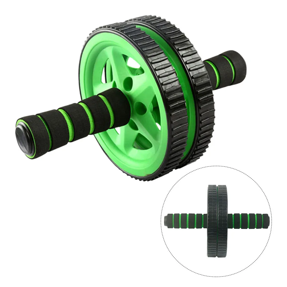

Compact Ab Wheel Wheels Green Non-Slip Handles for Toning ABS Arms Back and Enhancing Overall Endurance
