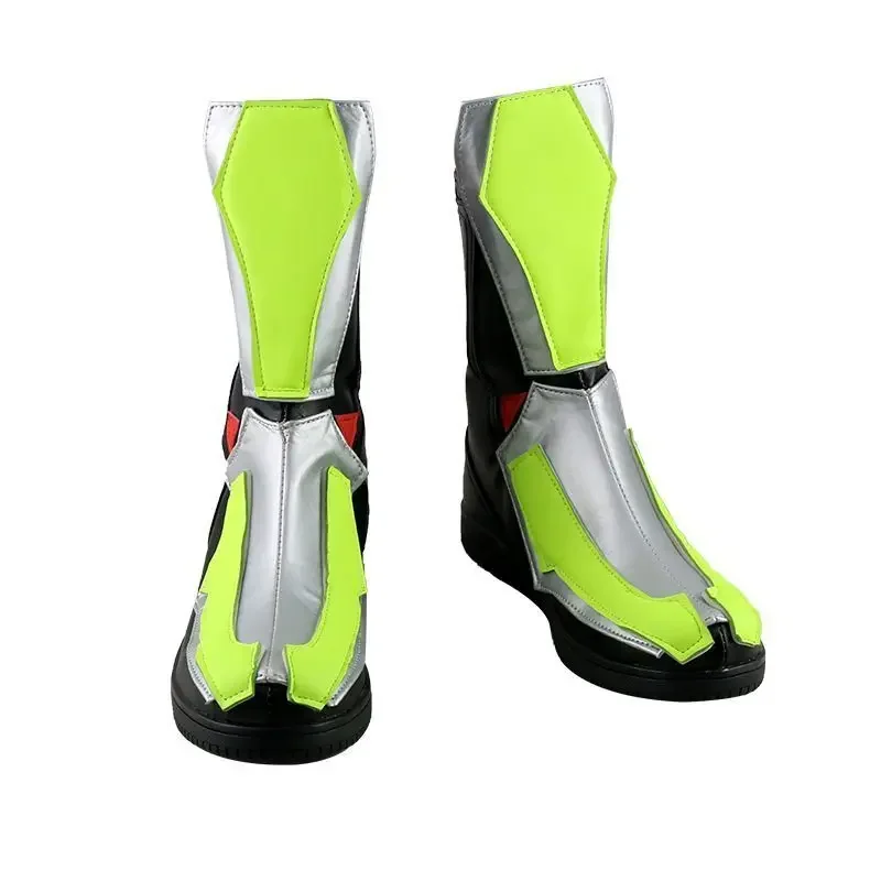 Kamen Rider 02 Cosplay Boys's and Girl's Performance Shoes, Animation Cos Boots Customization