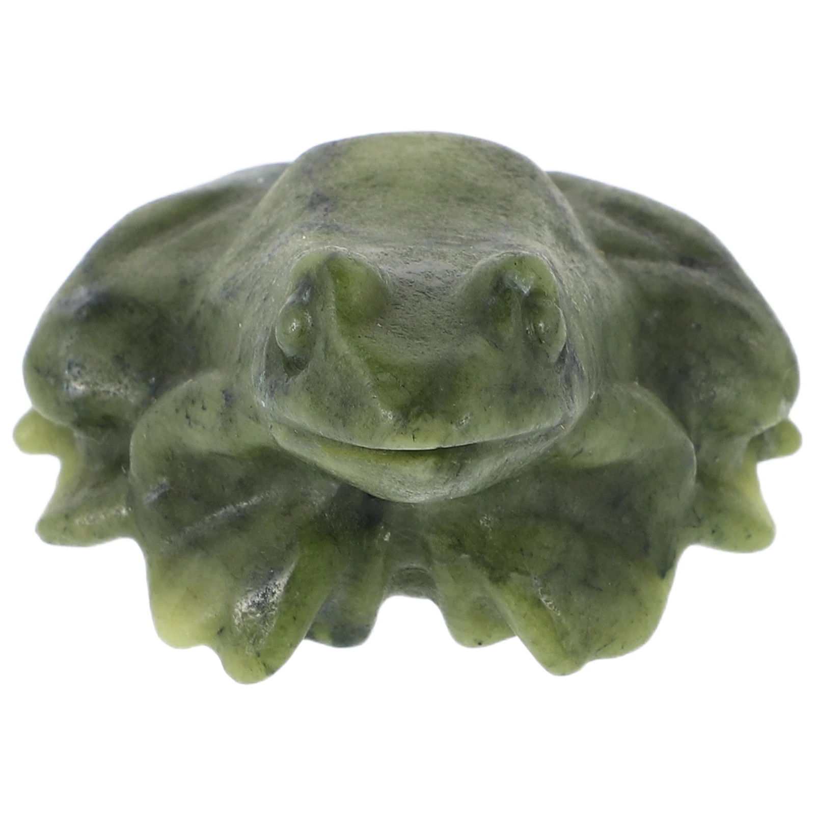 

Crystal Decor Artificial Frog Indoor Frog naments Statue Decor Carved Figurine Desk Animal Tabletop Indoor naments