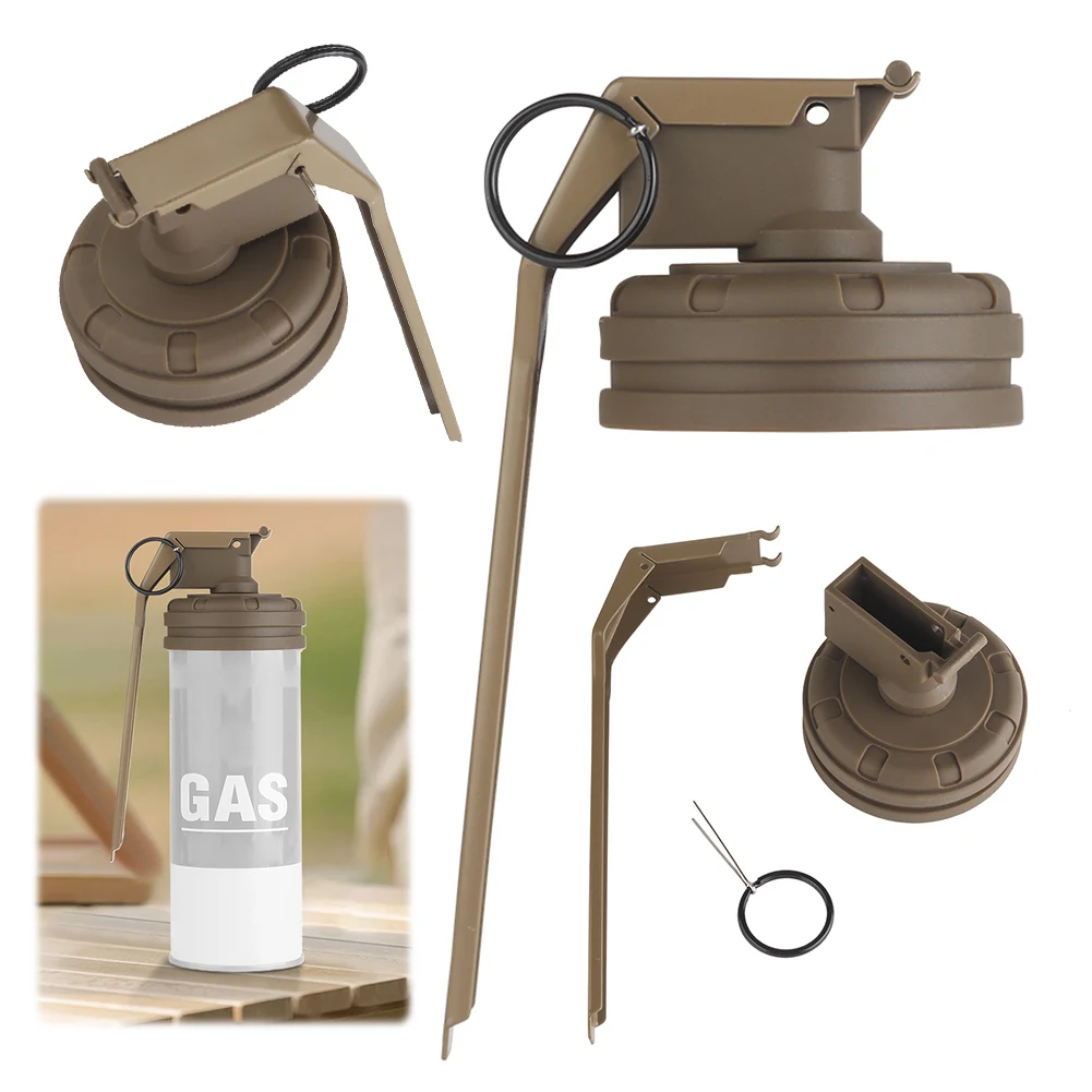 Cassette Gas Tank Cover Split Design Gas Canister Cover Outdoor Gas Tank Protective Cap for Outdoor Camping