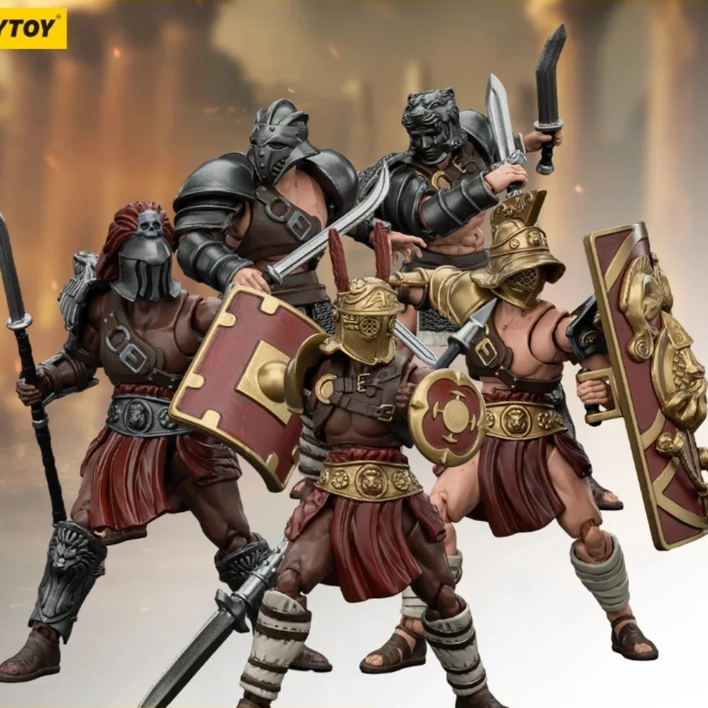 JOYTOY Roman Gladiator Griffon rysunek Gladiator Murmillo Scissor Hoplomachus kolekcja figurki Anime figurka zabawki 1/18