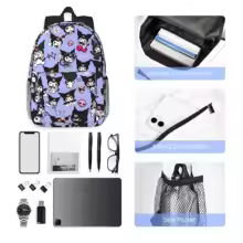 Kuromi New Fashion College Backpack