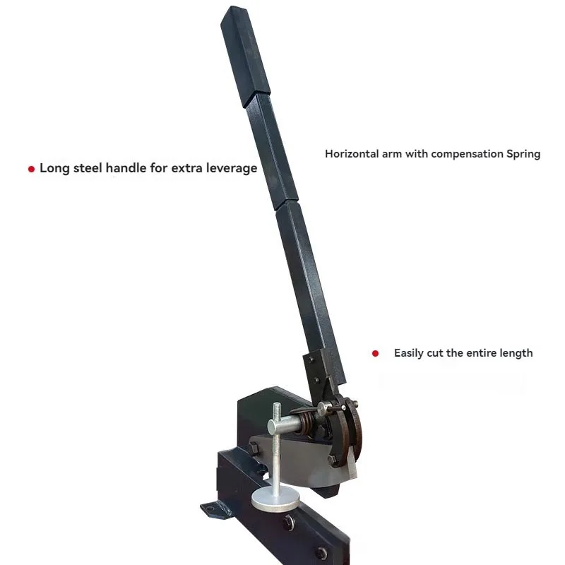 Hand Operated Plate Cutter Heavy Duty Metal Shearing Machine For Thin Steel Aluminum Cutting Factory Fabrication And Household