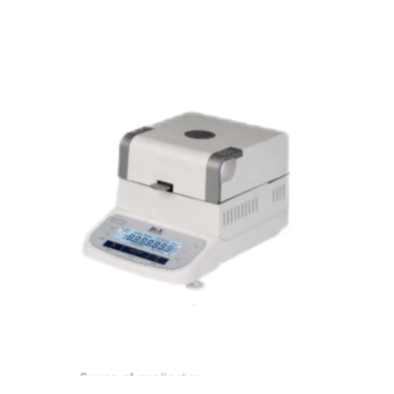 Ultra Clear LCD Display Screen Precision Sensor Corrosion Resistance Laboratory Rapid Moisture Analyzer