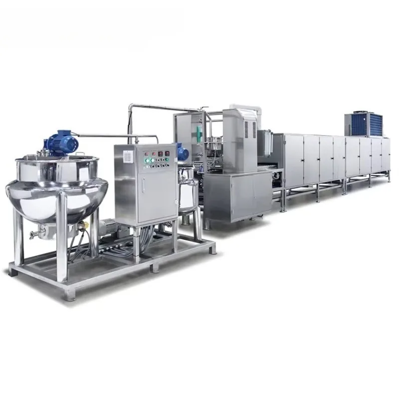 Industrial Chewing Gum Production Equipment Gum Making Line for Large Scale Food Factory