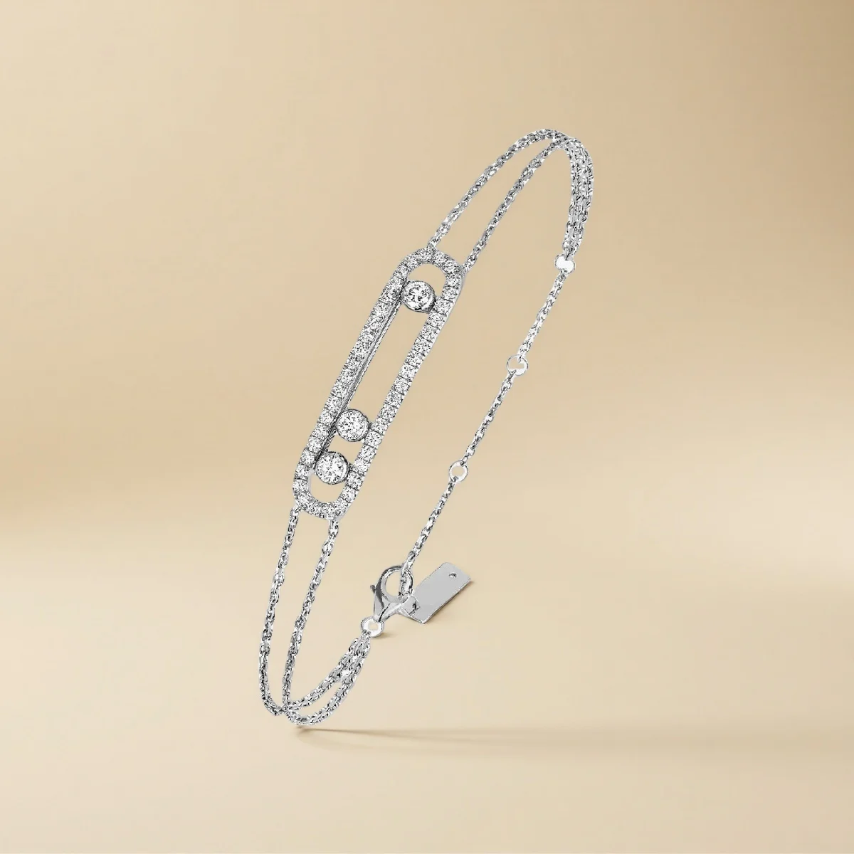 

Single Diamond Full Diamond Bracelet s925 White Collar Workplace Fashion Trend Birthday Party Banquet Proposal Engagement