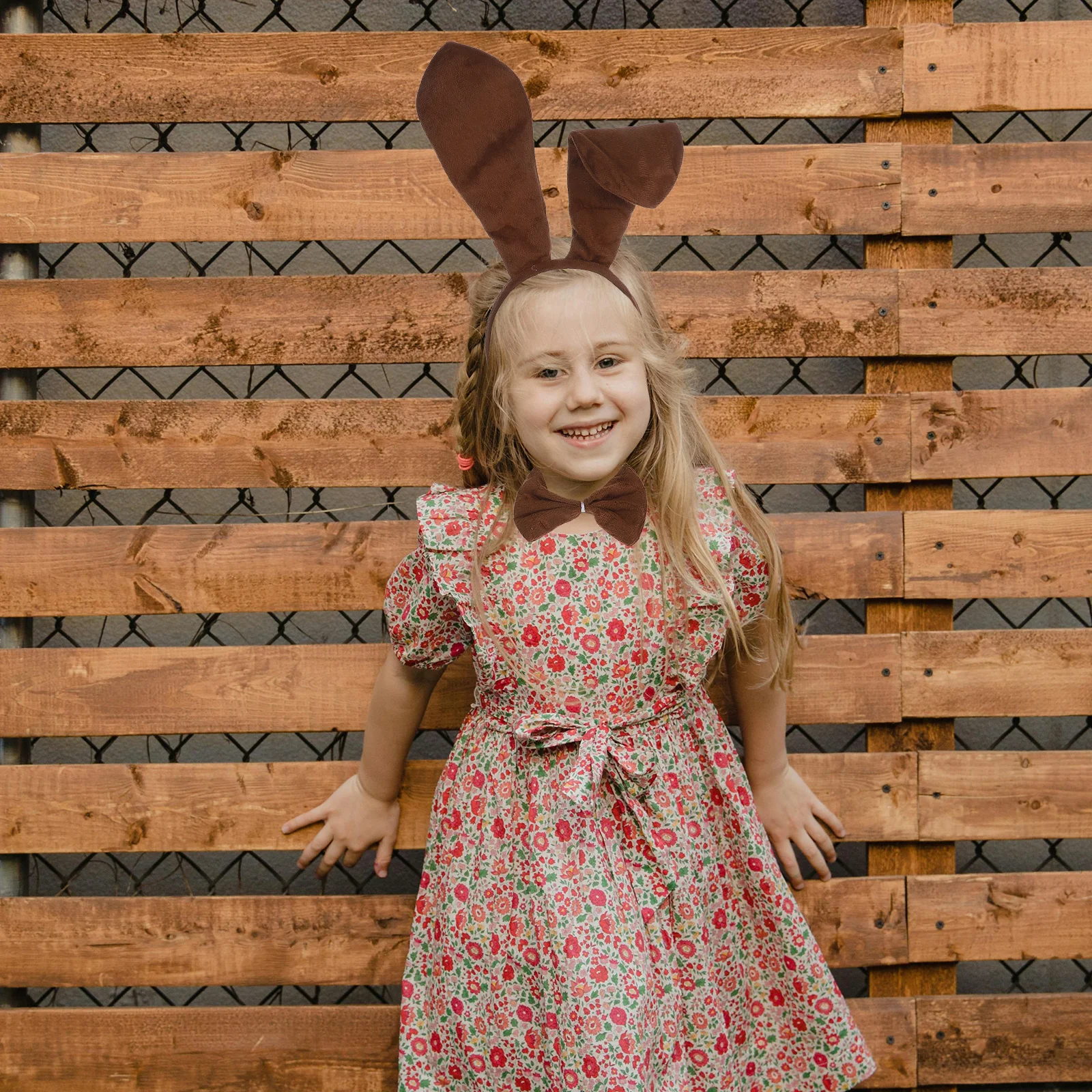 

Kids Dog Costume Set Headband Tail Cute Dachshund Ears Role Play Holiday Party Halloween Dress Up Dog Coffee Costume