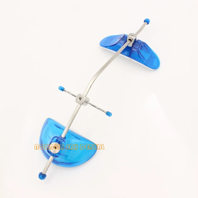 Adjustable Dental Orthodontic Face Mask Facial Reverse Pull Headgear Single Pole Head Cap Underbite Correction Headgear 1Pcs