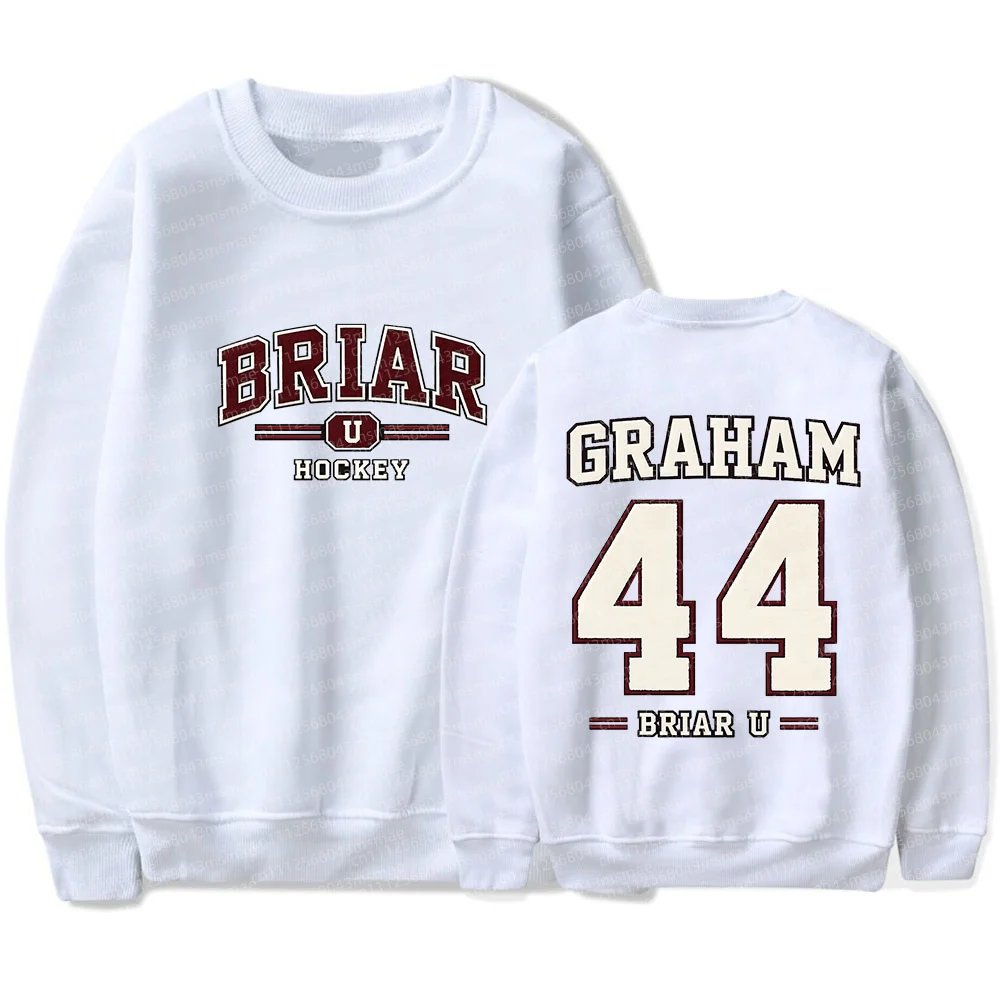 2026 Off Campus Graham 44 Briar University Merch Crewneck Sweatshirts Cosplay Women Men Fashion Long Sleeve Child Tee