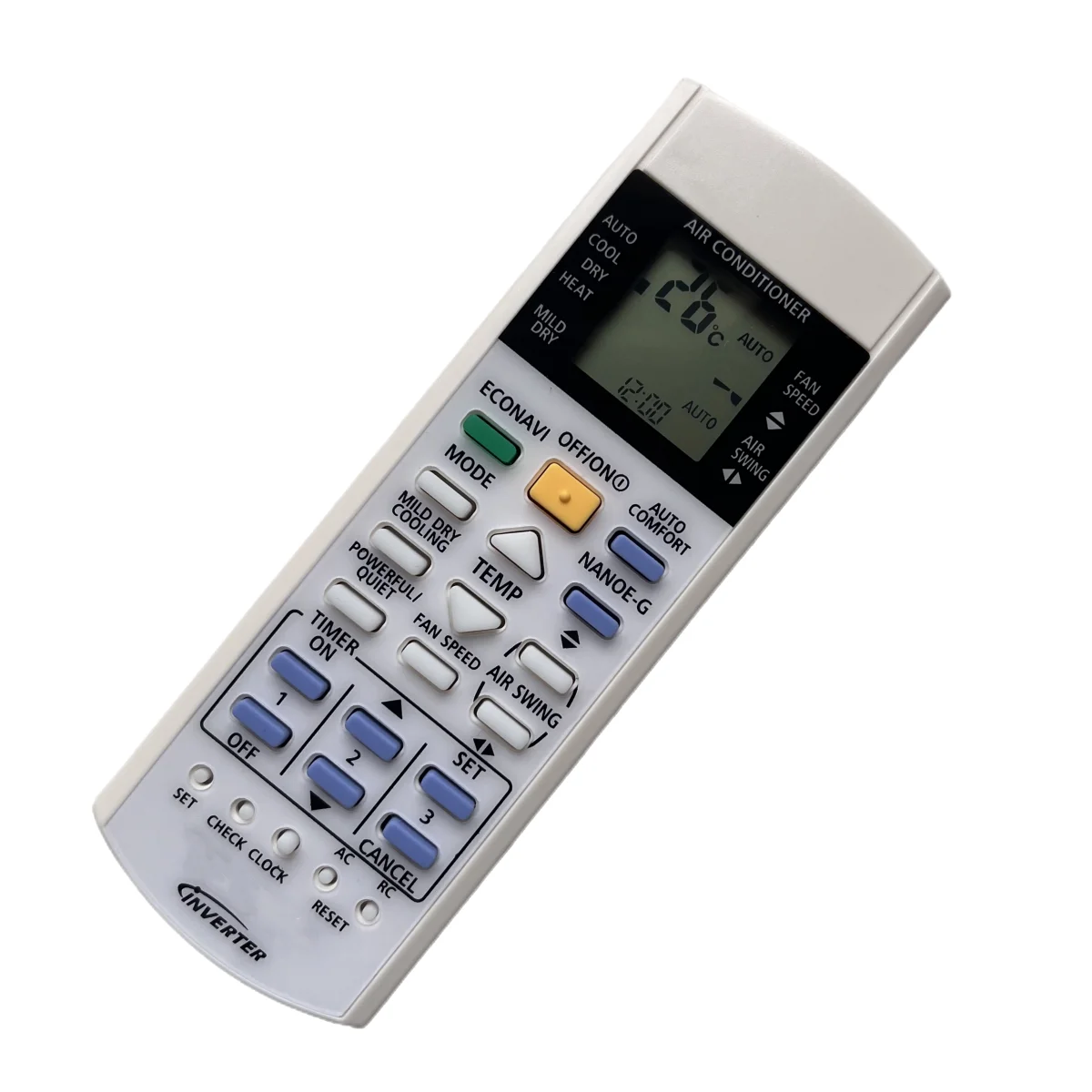 New remote control fit for PANASONIC Air Conditioner CS-ME10DTEG CS-E7QKEW CS-CE7HKEW CS-E9QKEW CS-E12QKEW CS-CE12HHEW