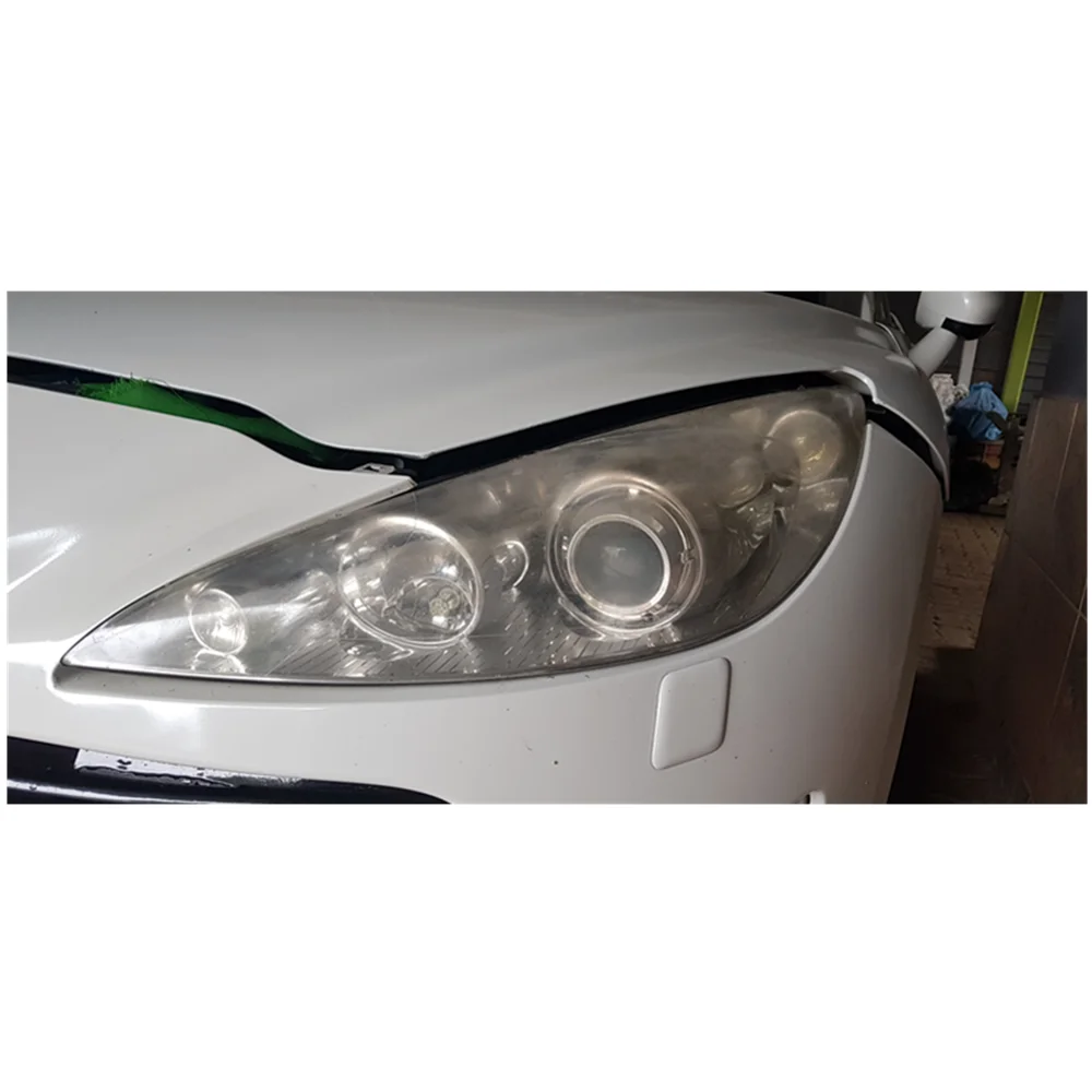 Headlight Cover For Peugeot 308CC 308SW 308RCZ 2008 2009 2010 2011 front Car Headlight Cover Lens ShellGlass Lampcover Lampshade view 4