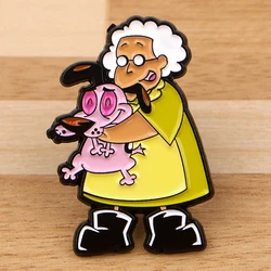 Cartoon Characters Enamel Pin Badges on Backpack Brooches for Women Men Lapel Pins Funny Jewelry Cosplay Accessories Toys Gift