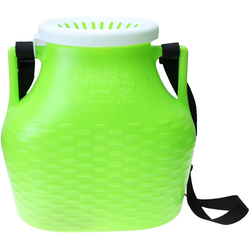 Sturdy Fishing Bucket Professional Fish Container Multi-Function Shrimp Basket Portable Outdoor Reusable Fish Basket